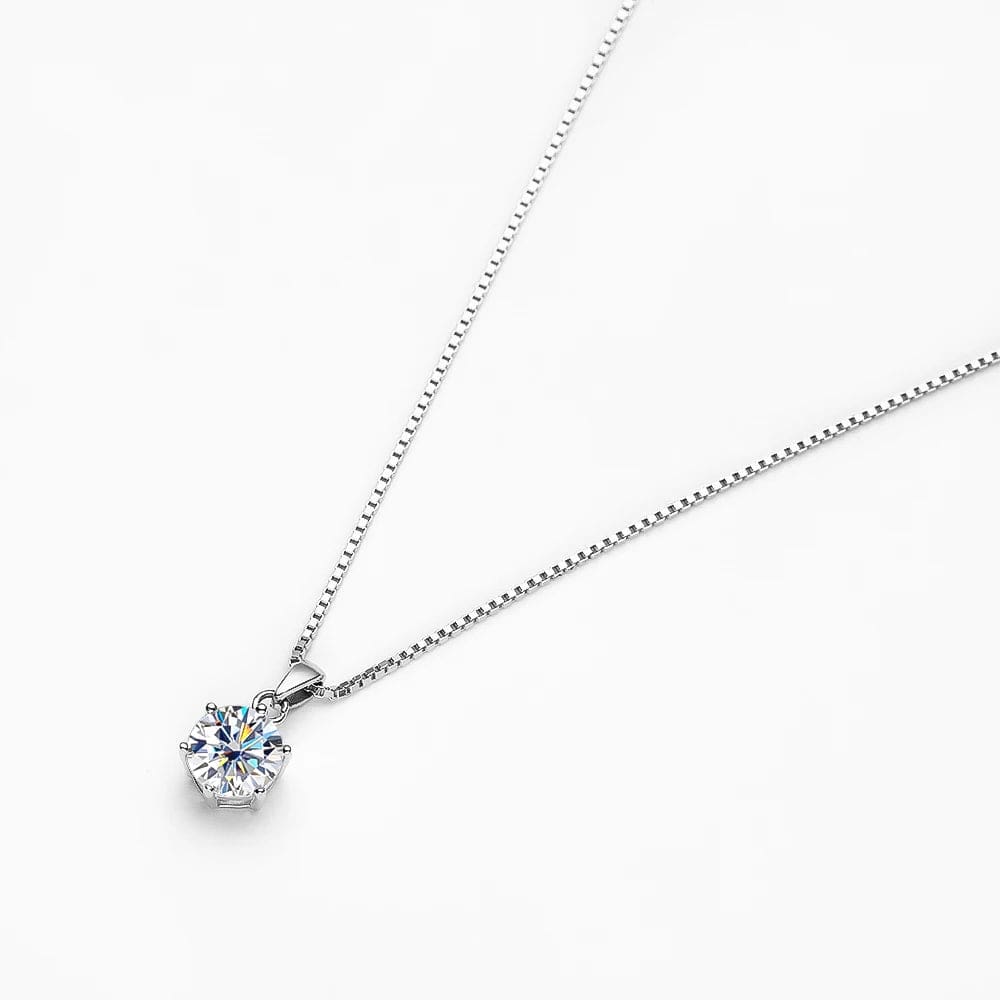 diamant solitaire argent