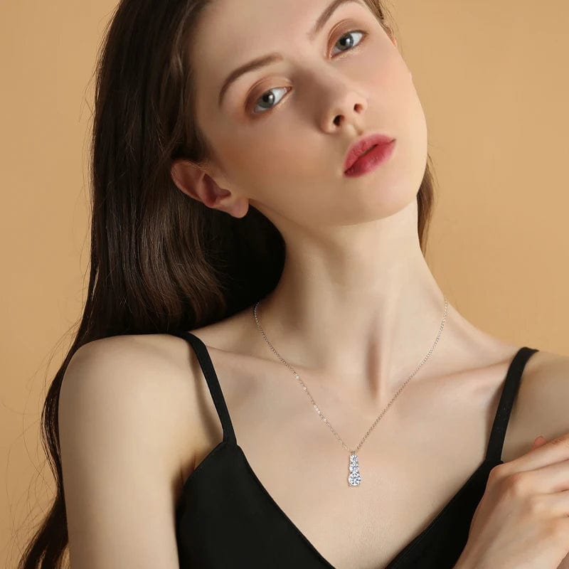 Élégant collier diamant