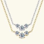 collier fin diamant