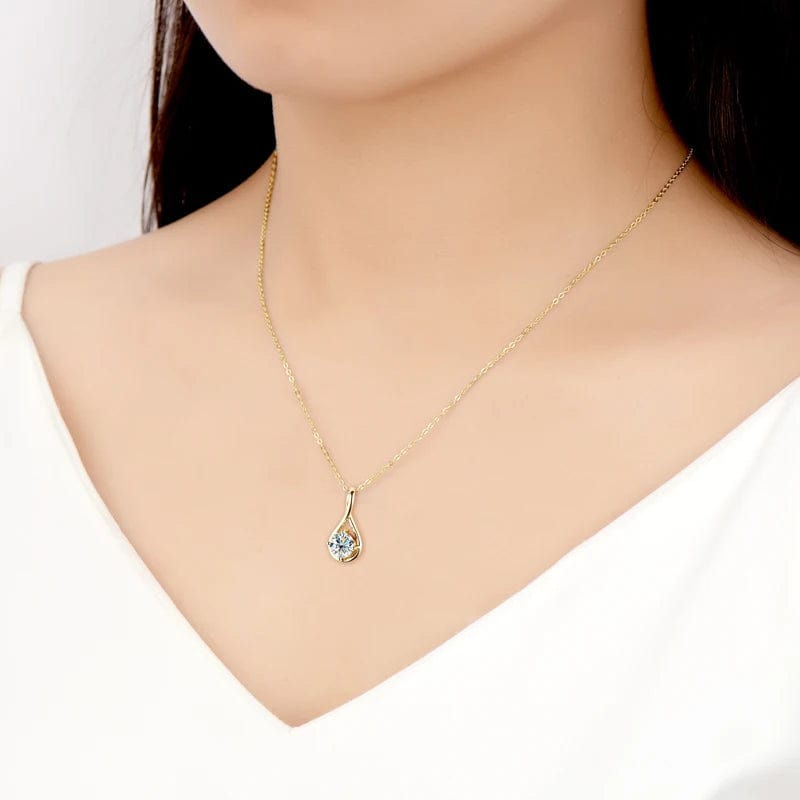 collier en argent et diamant