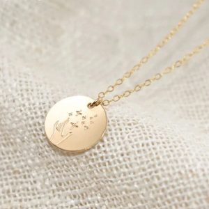 medaillon or pendentif
