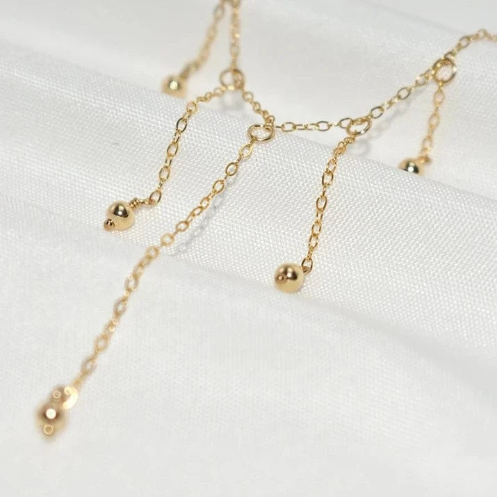 collier doré femme
