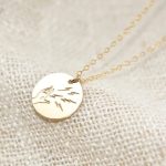 collier doré femme