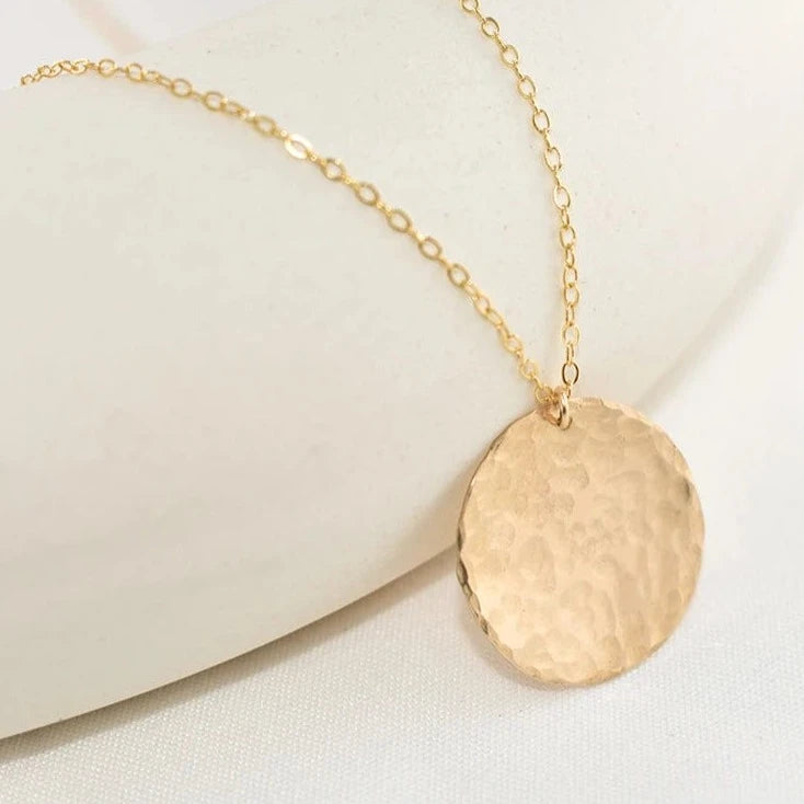 collier pendentif doré