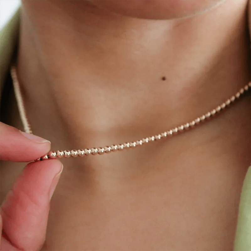 Collier tendance or