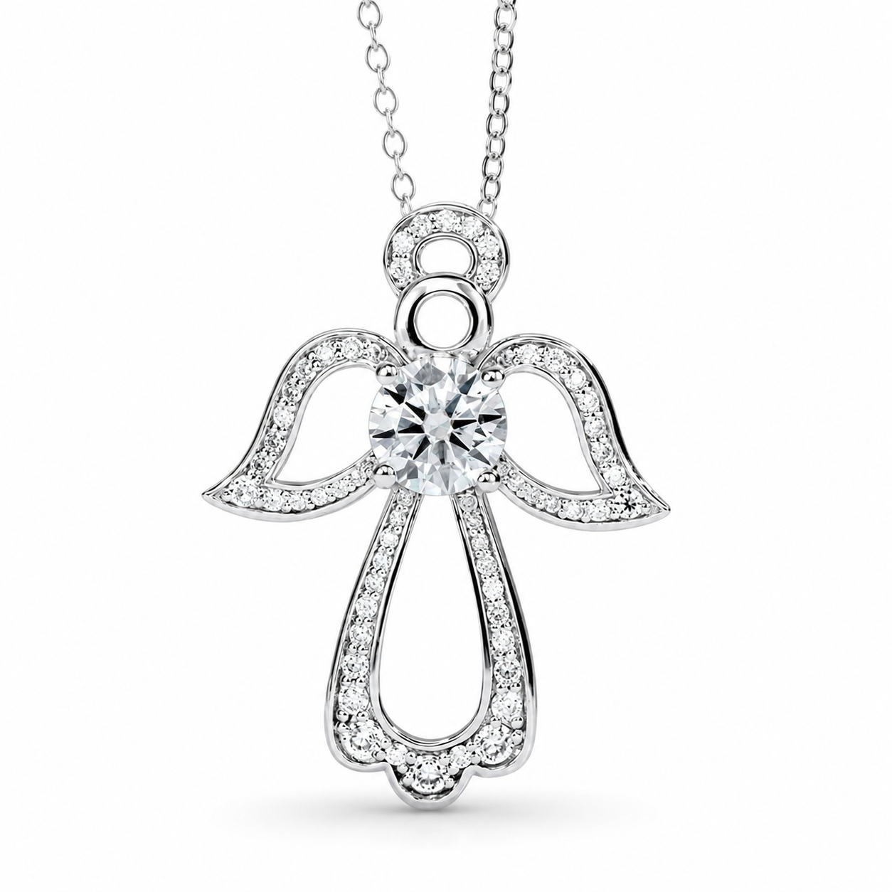collier pendentif diamant