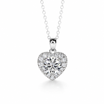 Collier Coeur Diamant