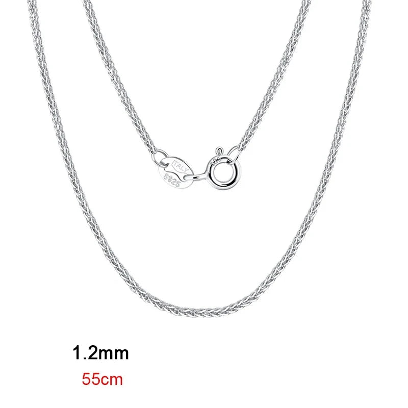 collier léger argent femme