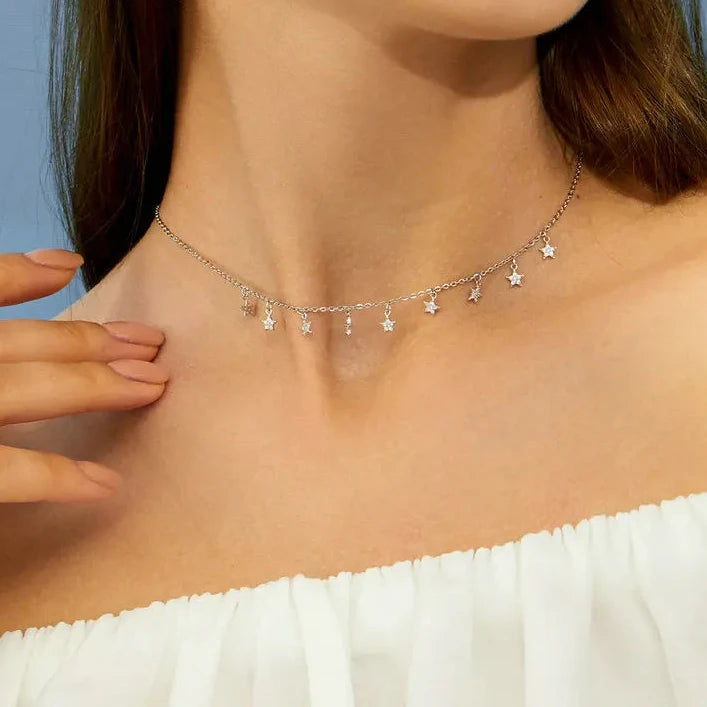 bijou étoile argent