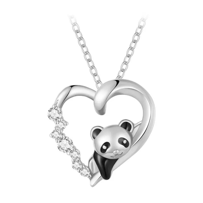 collier élégant panda