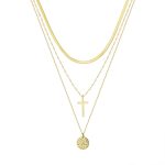 Collier Argent Croix
