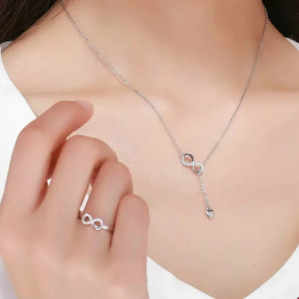 design pendentif infinie
