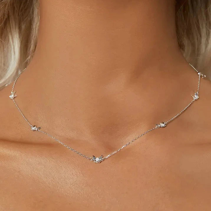 bijou papillon argent