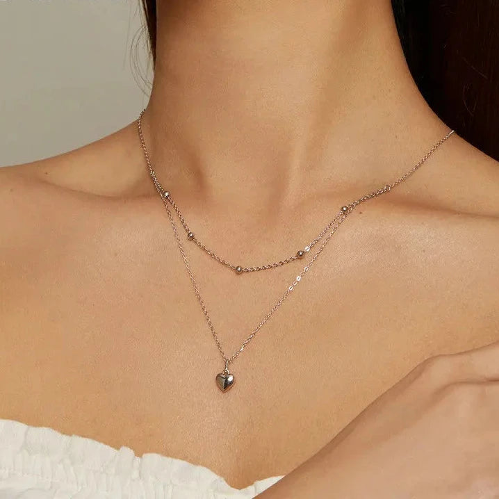 éclat collier argent