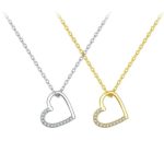 pendentif coeur argent