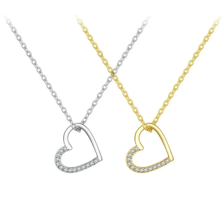 pendentif coeur argent