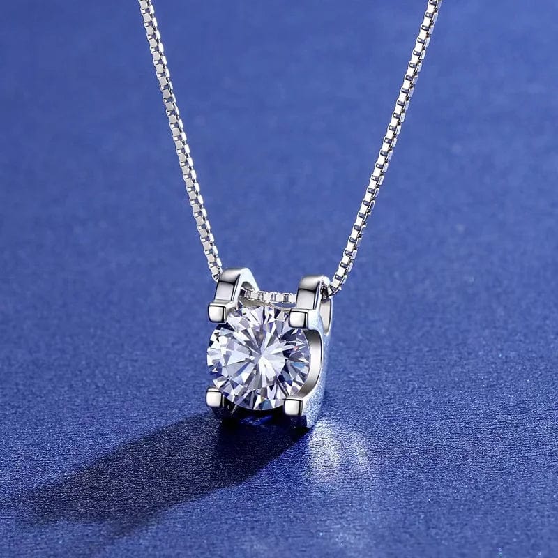 élégant collier en argent