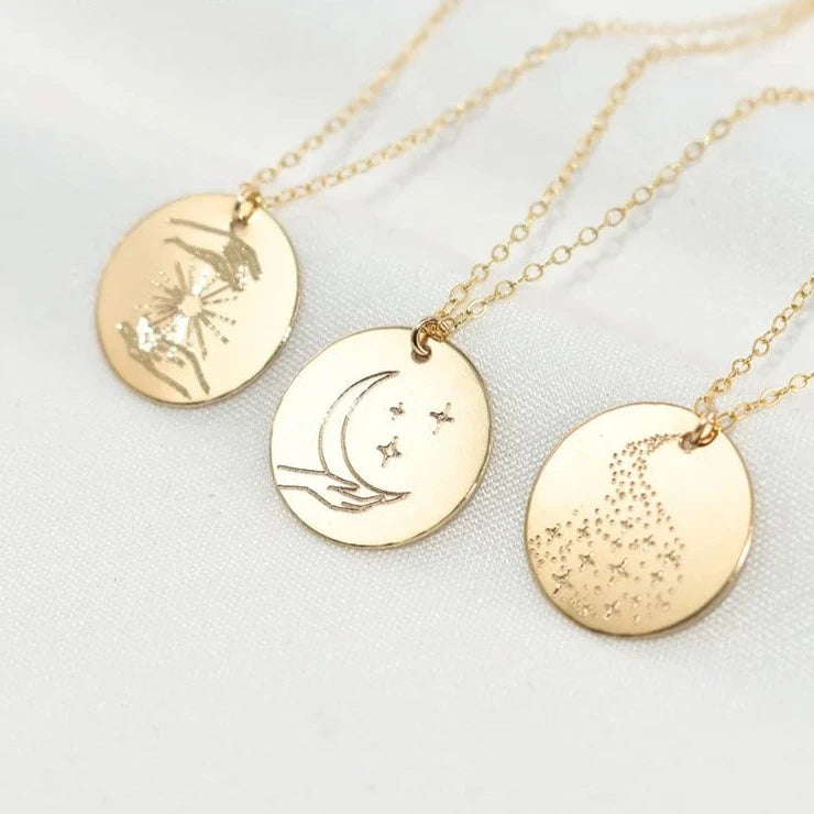 Collier pendentif en or