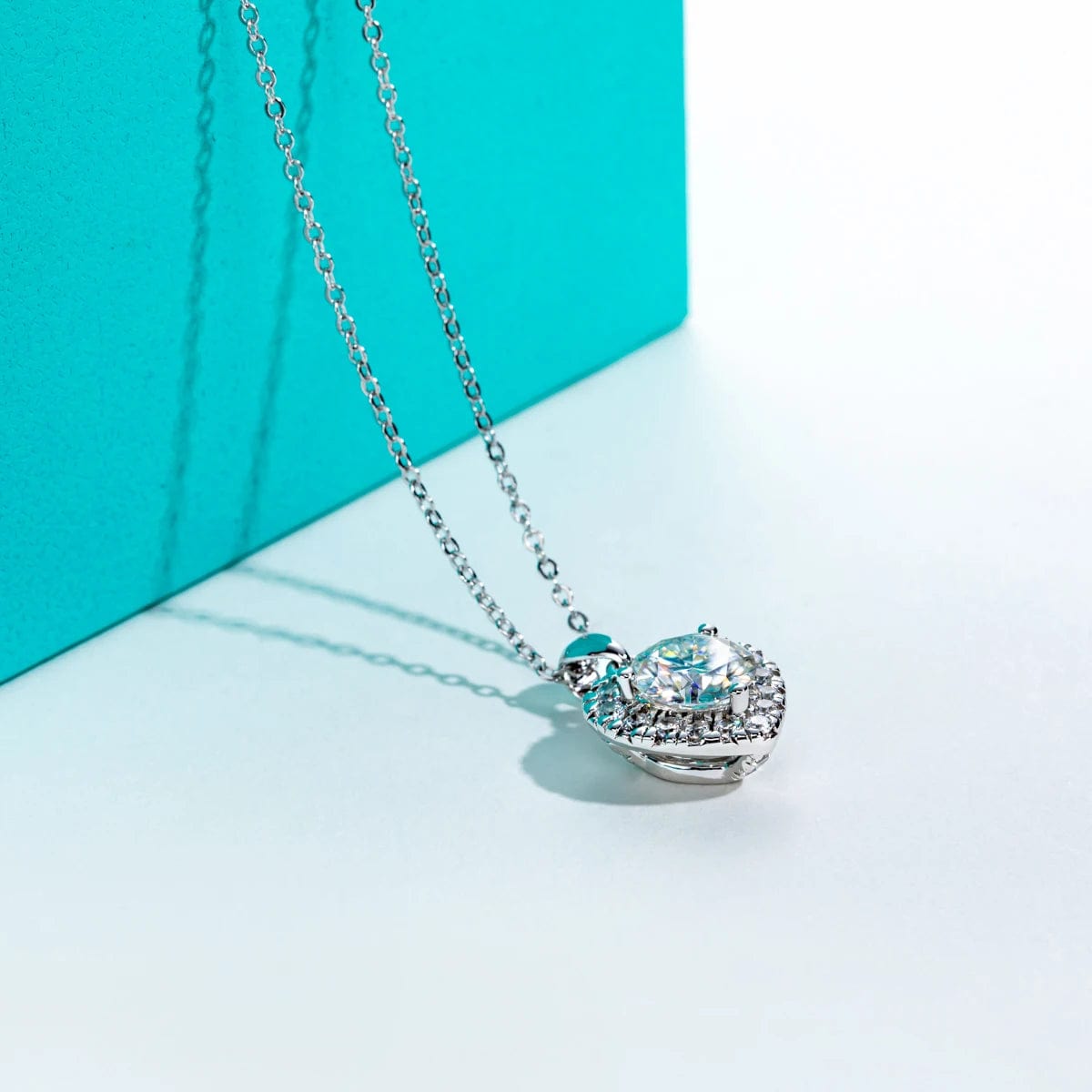éclat du Collier Coeur Diamant