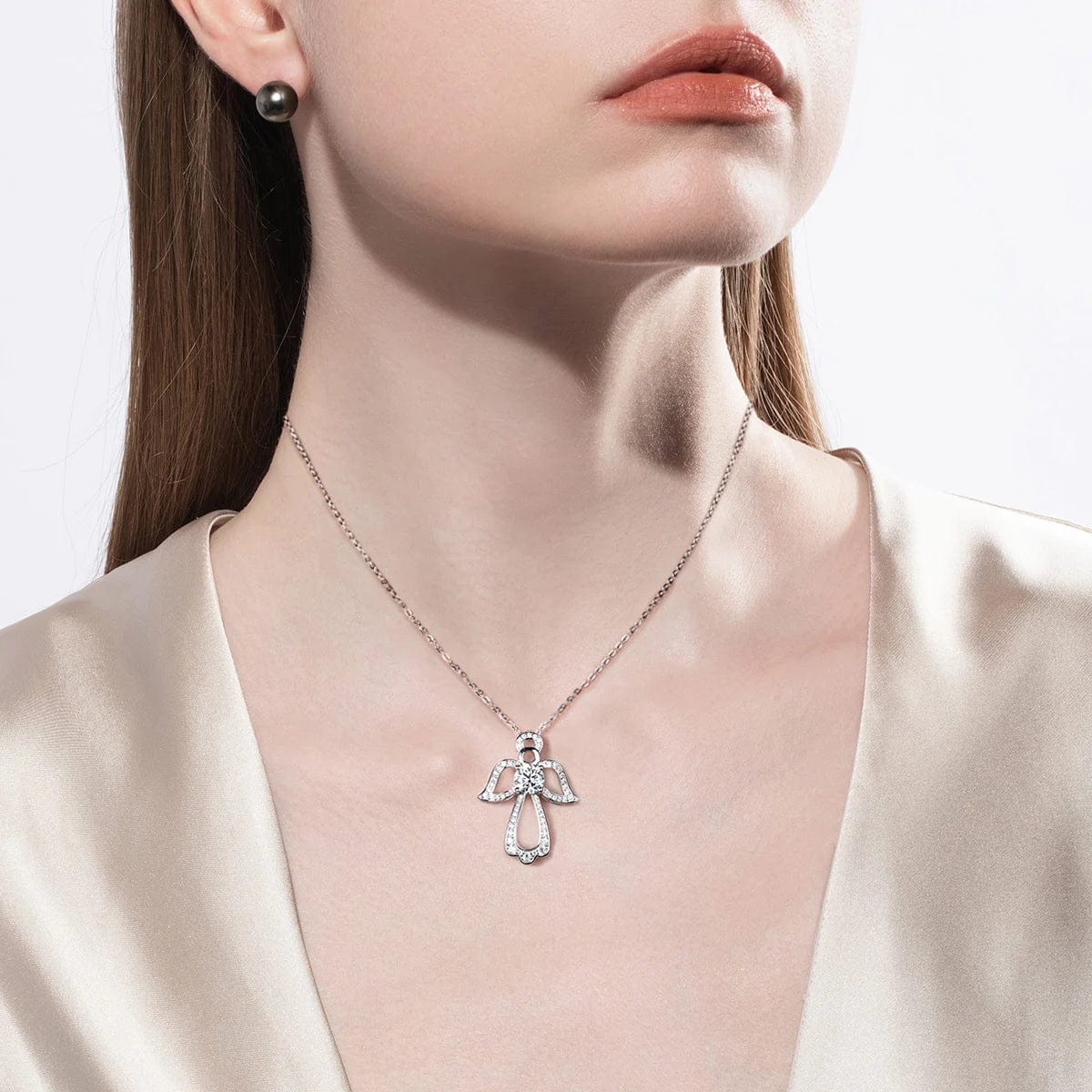 diamant moissanite collier