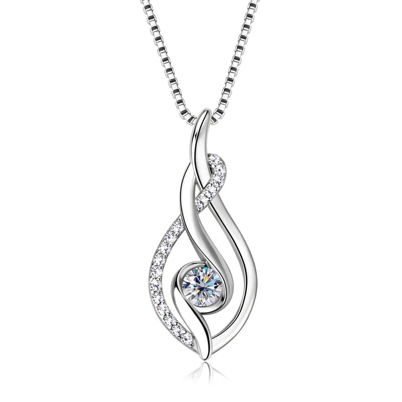collier petit diamant