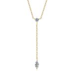 collier invisible diamant
